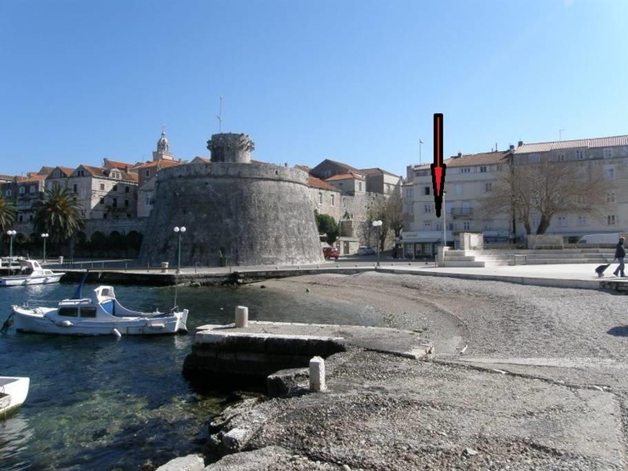 Apartment Pomirenja Korčula Buitenkant foto